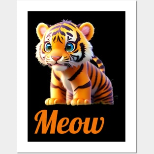 Meow Posters and Art